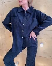 Load image into Gallery viewer, Velvet suit emberens 4809 beautiful on shirt buttons new autumn winter 2020 shipping from Russia Russian production
